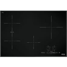 Smeg 30 3/4-Inch Drop-In 4-Burner Induction Cooktop - Black - SIMU530B image