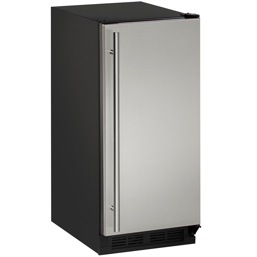 U-Line 15-Inch 2.9 Cu. Ft. Built-In Compact Refrigerator - Stainless Steel - U-1215RS-00B thumbnail