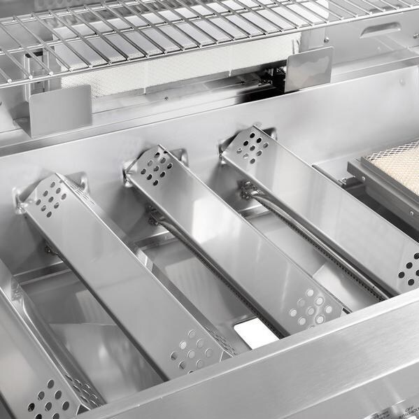 KitchenAid 36-Inch Built-In Propane Gas Grill - Stainless Steel Flame Tamers thumbnail