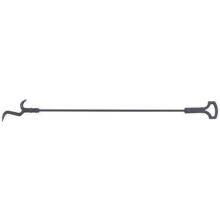 UniFlame 37-Inch Black Fireplace Poker With Key Handle - P-1009 image