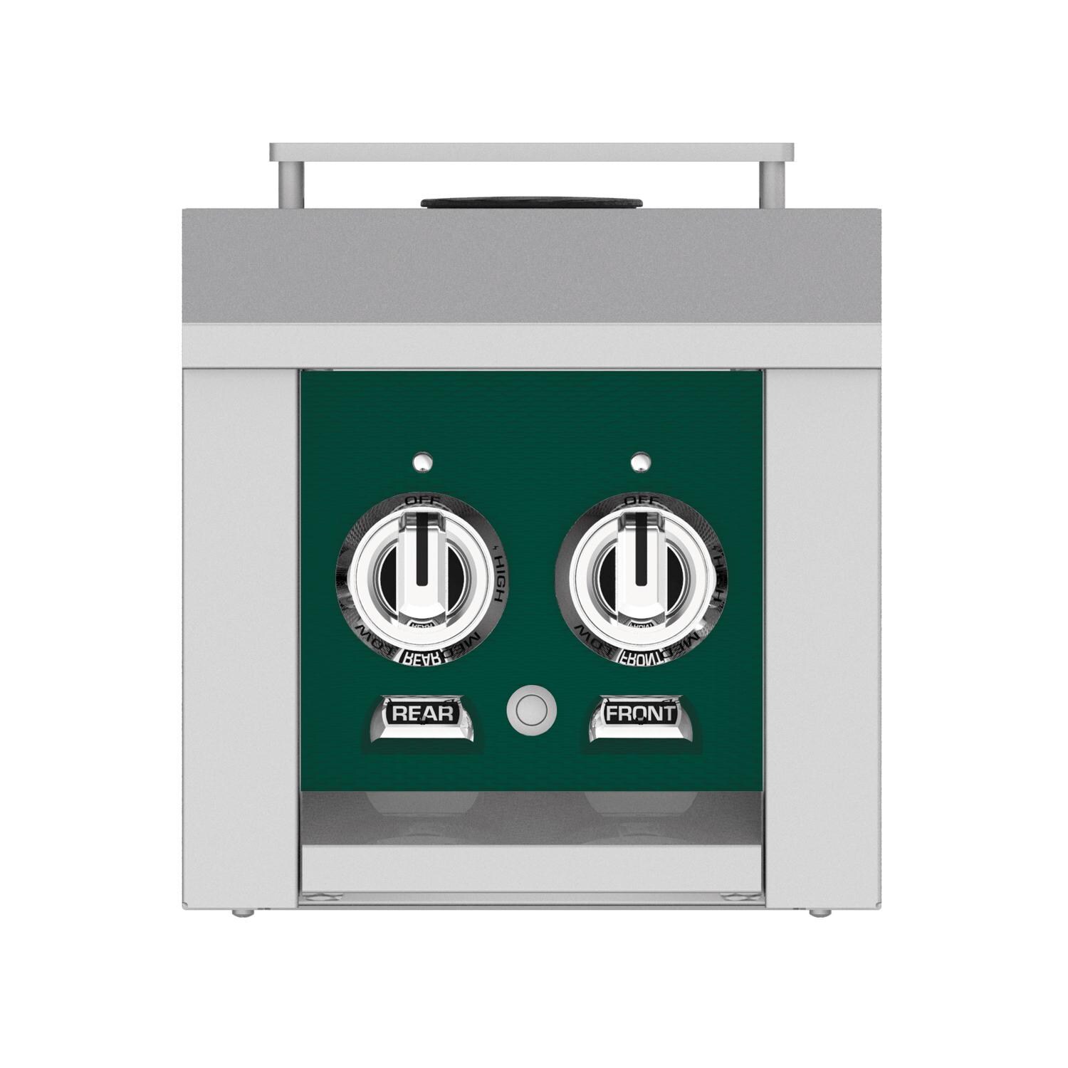 Hestan Built-In/Cart Mounted Natural Gas Double Side Burner - Grove - AGB122-NG-GR thumbnail
