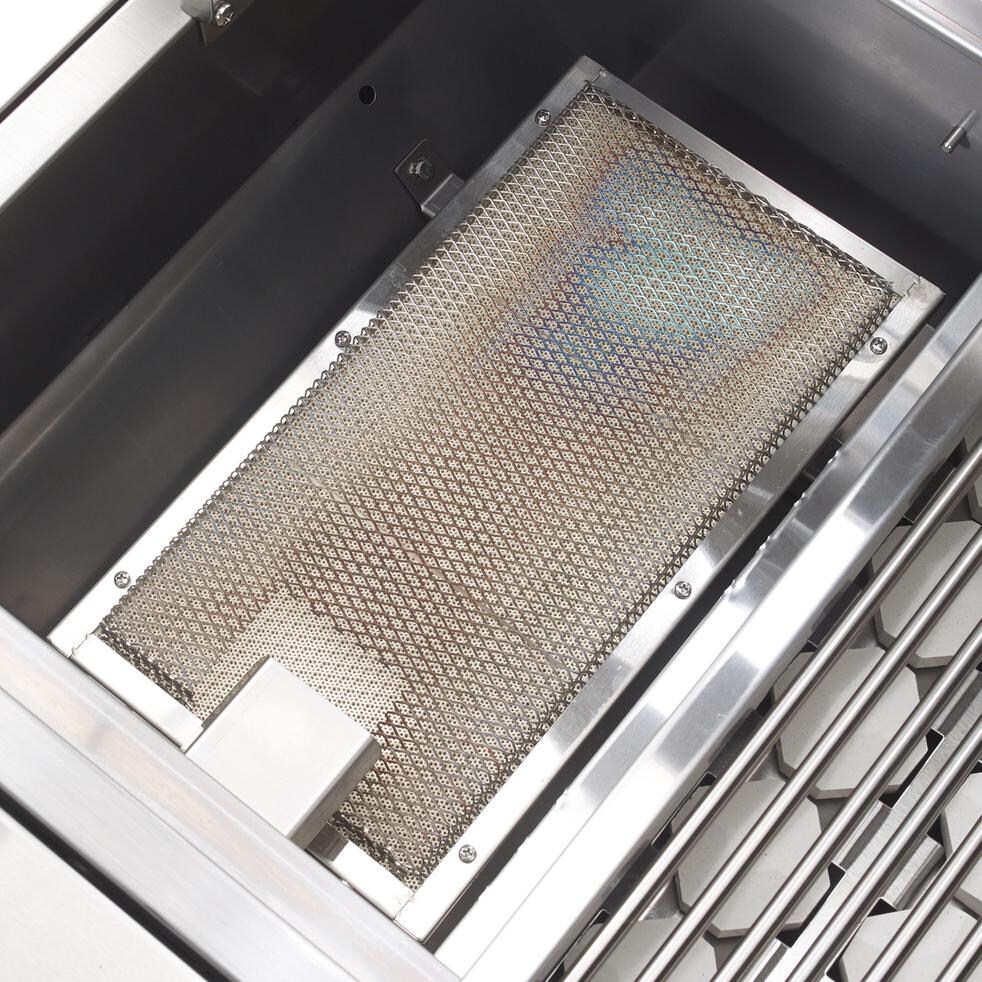 Vintage Gold 42 Inch Gas Grill On Cart - Sear Zone Burner thumbnail