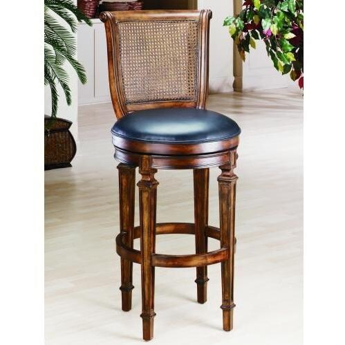 Hillsdale Dalton 31 Inch Swivel Bar Stool - Distressed Cherry