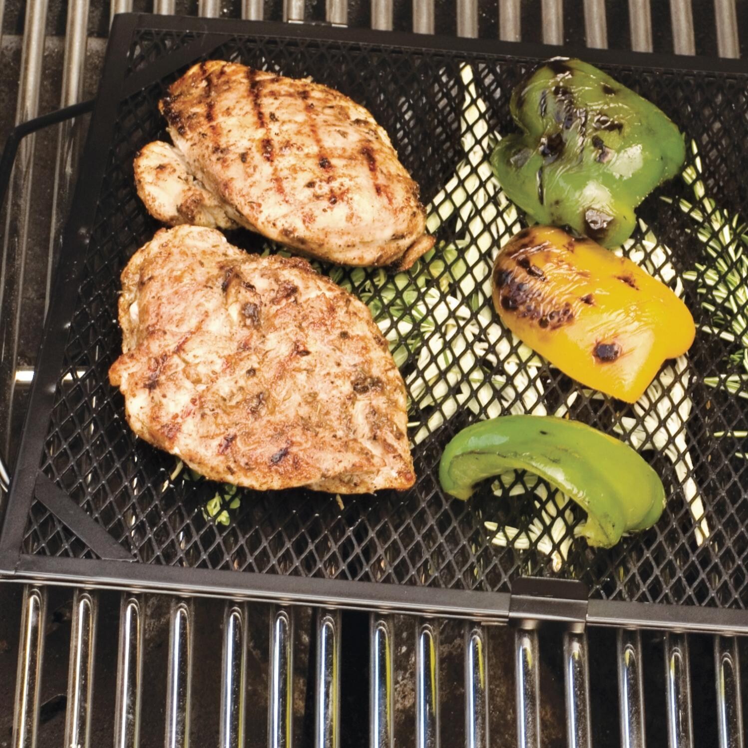 16 X 12Inch NonStick Herb Grilling Grid BBQGuys