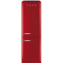 Smeg 50s Retro Style 11.7 Cu. Ft. Bottom Freezer Refrigerator - Red - Right Hinge - FAB32URDRN image