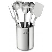 All-Clad Stainless 6-Piece Kitchen Tool Set image