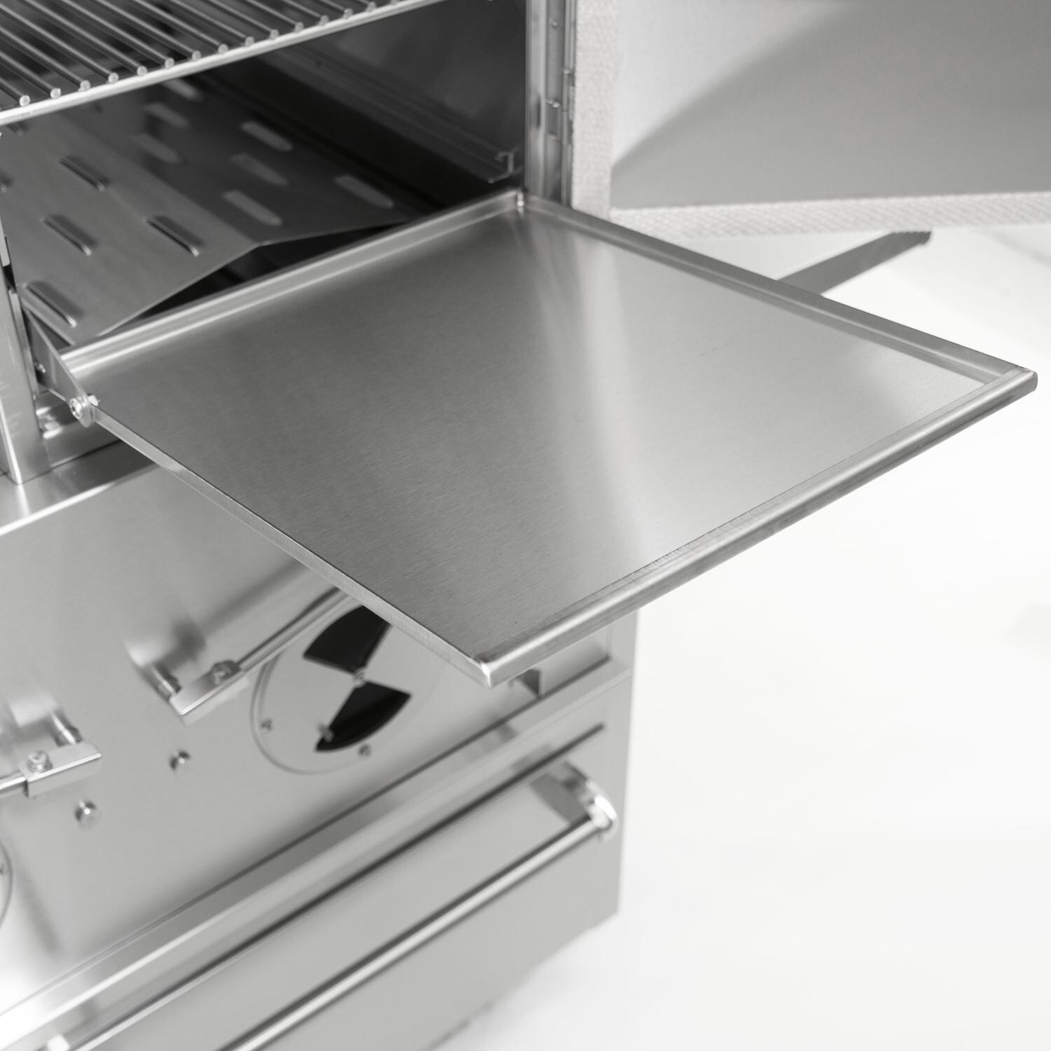 Cajun Grill - PGI-950SS - Cajun Grill Combeaux Smoker - Fold Away Grease Tray thumbnail