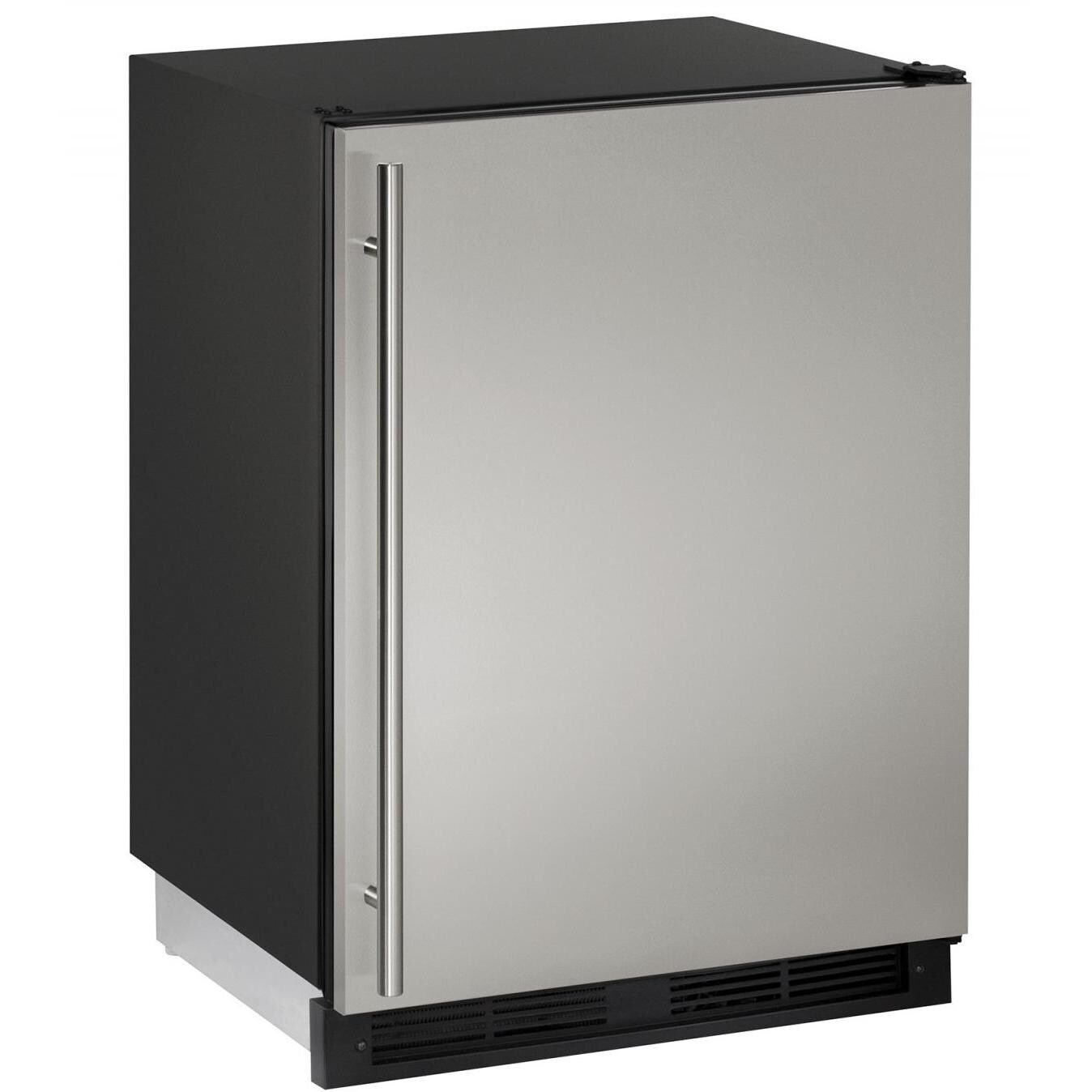 U-Line 1000 Series 24-Inch 4.2 Cu. Ft. Built-In Compact Refrigerator / Ice Maker - Stainless Steel - U-CO1224FS-00A
