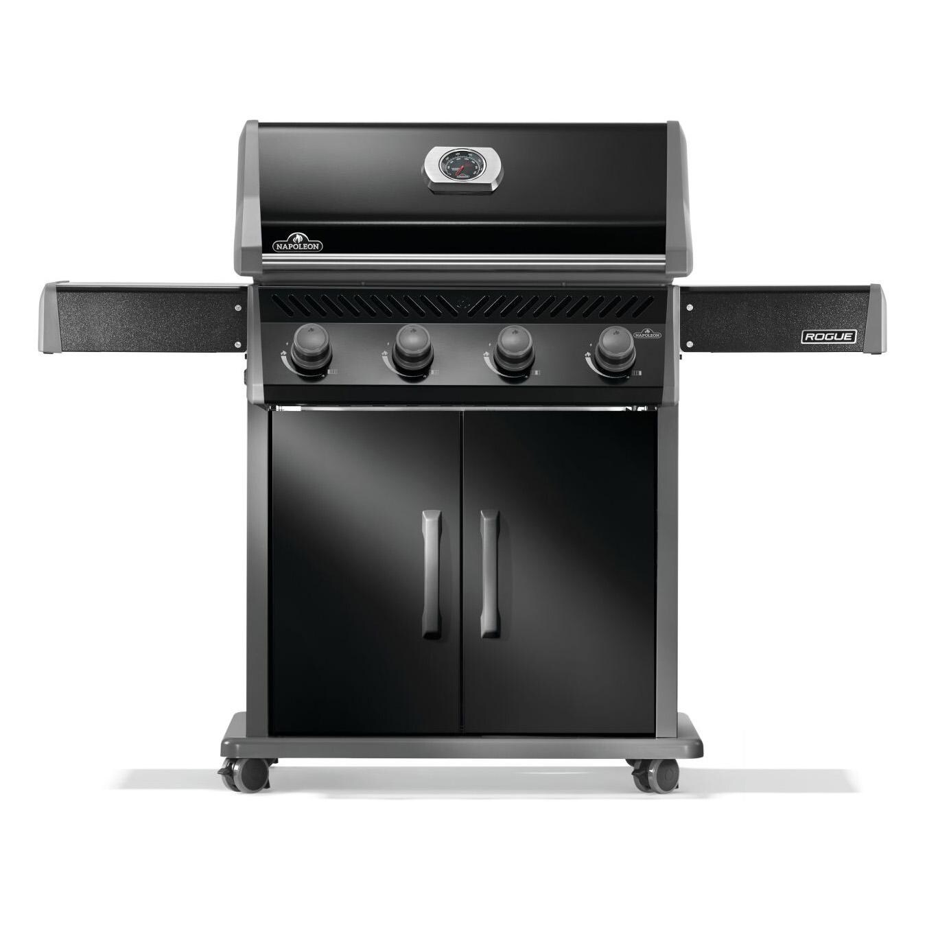 Napoleon R525PK-2 Rogue 525 4-Burner Propane Grill - Black - Front - White Background thumbnail