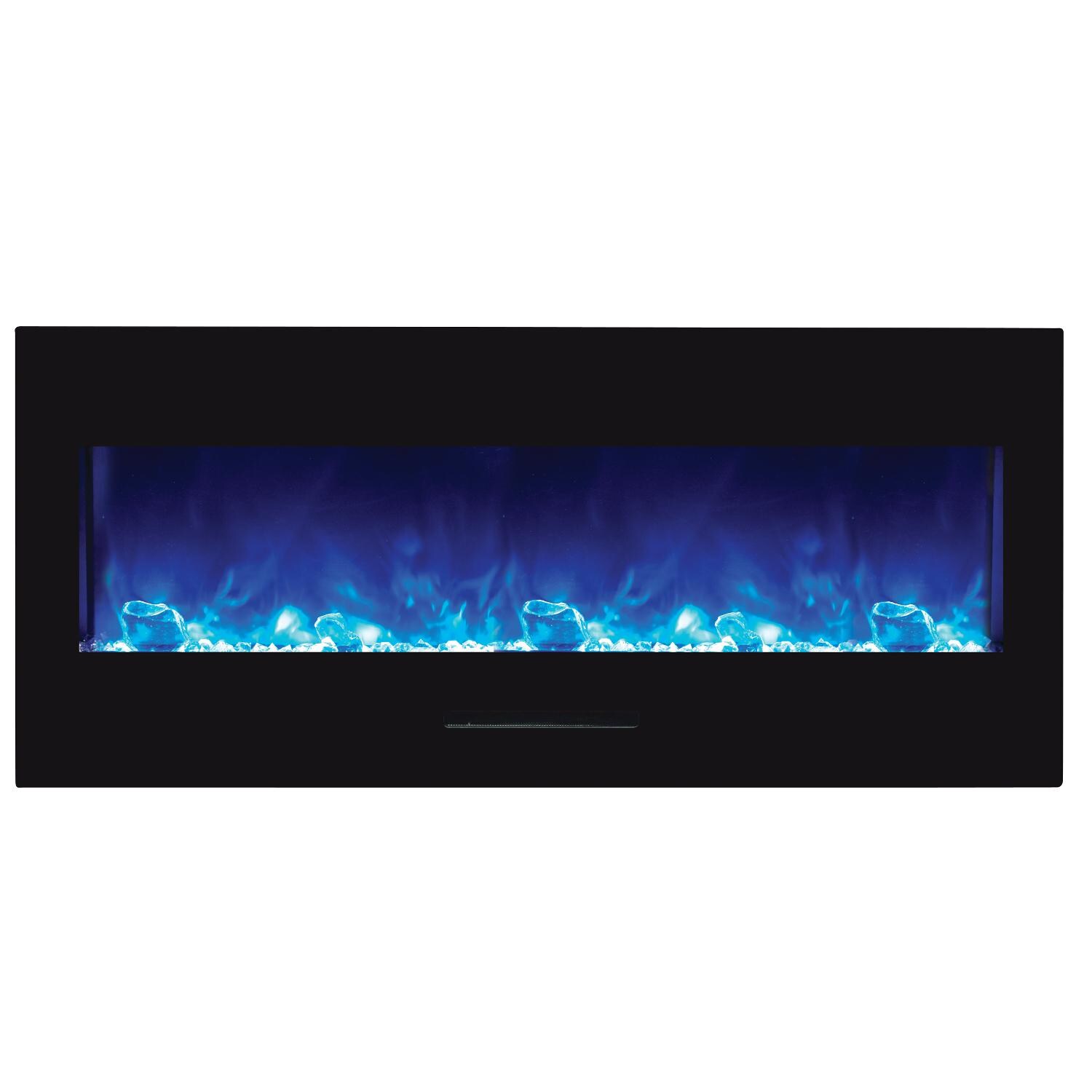Amantii Wall Mount/Flush Mount Electric Fireplace - Blue thumbnail