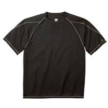 Champion Mens Double Dry Odor Resist T-Shirt Large - Black image
