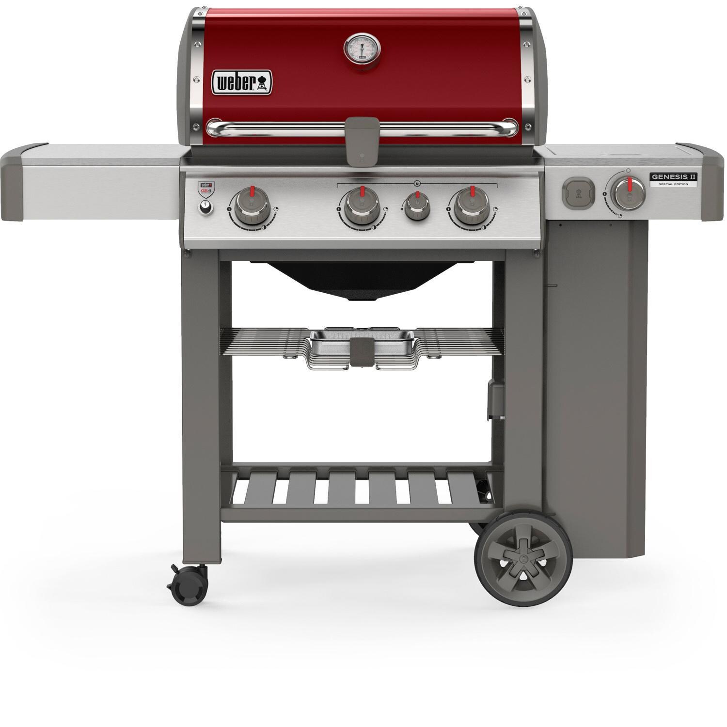er Genesis II SE330 Special Edition Propane Gas Grill with Sear Burner & Side Burner