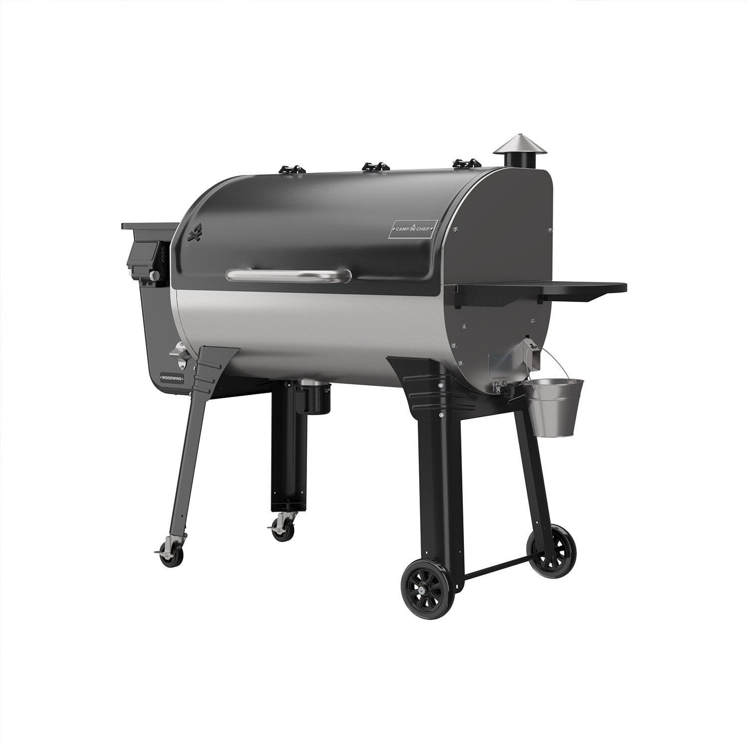 Camp Chef PG36SSG Woodwind SS 36 Pellet Grill - Angled Right - White Background thumbnail