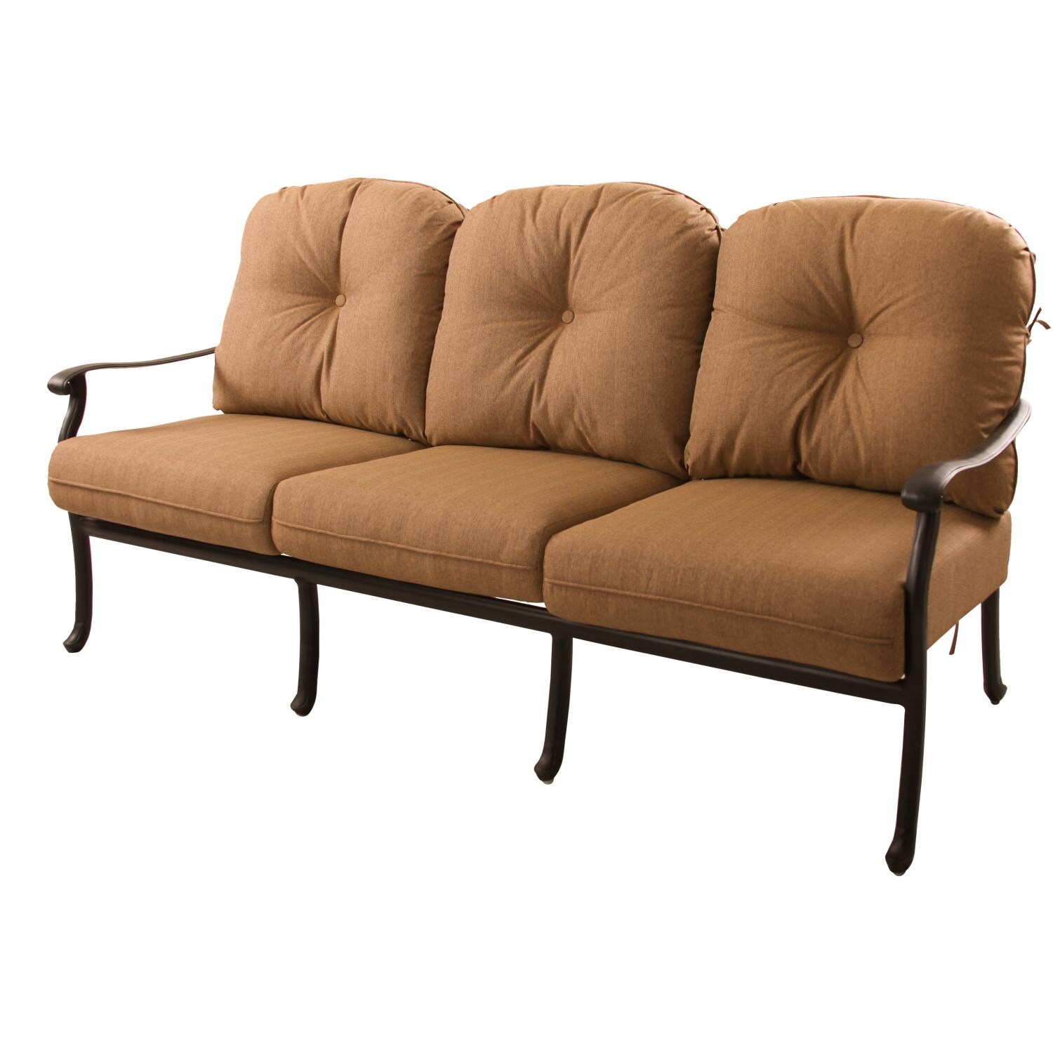 Darlee Sedona Cast Aluminum Sofa thumbnail