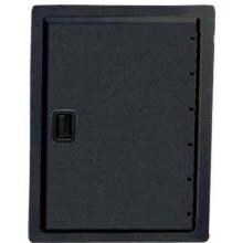 Fire Magic Legacy 14-Inch Black Single Access Door - Vertical - 23920 image