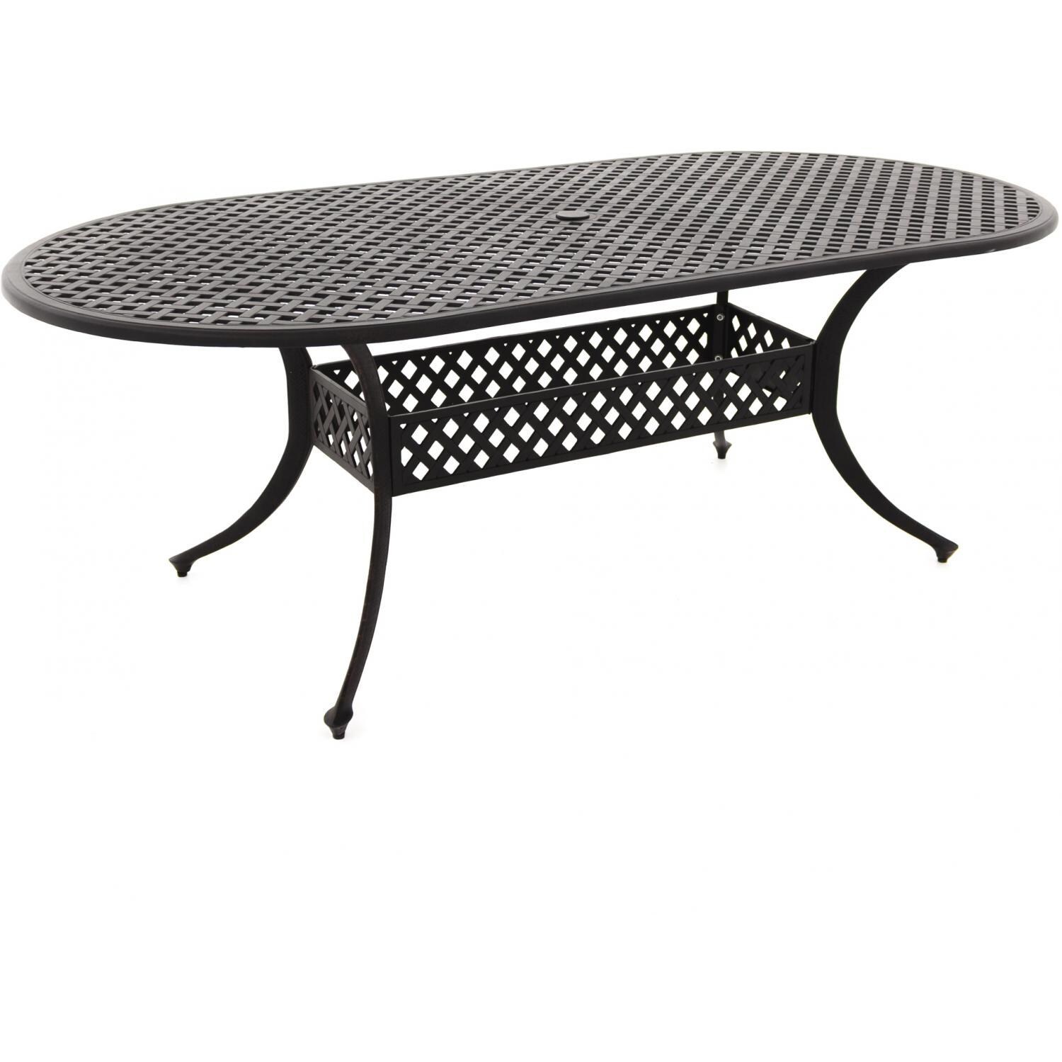 Avondale 7 Piece Aluminum Patio Dining Set With 2 Swivel Rockers And