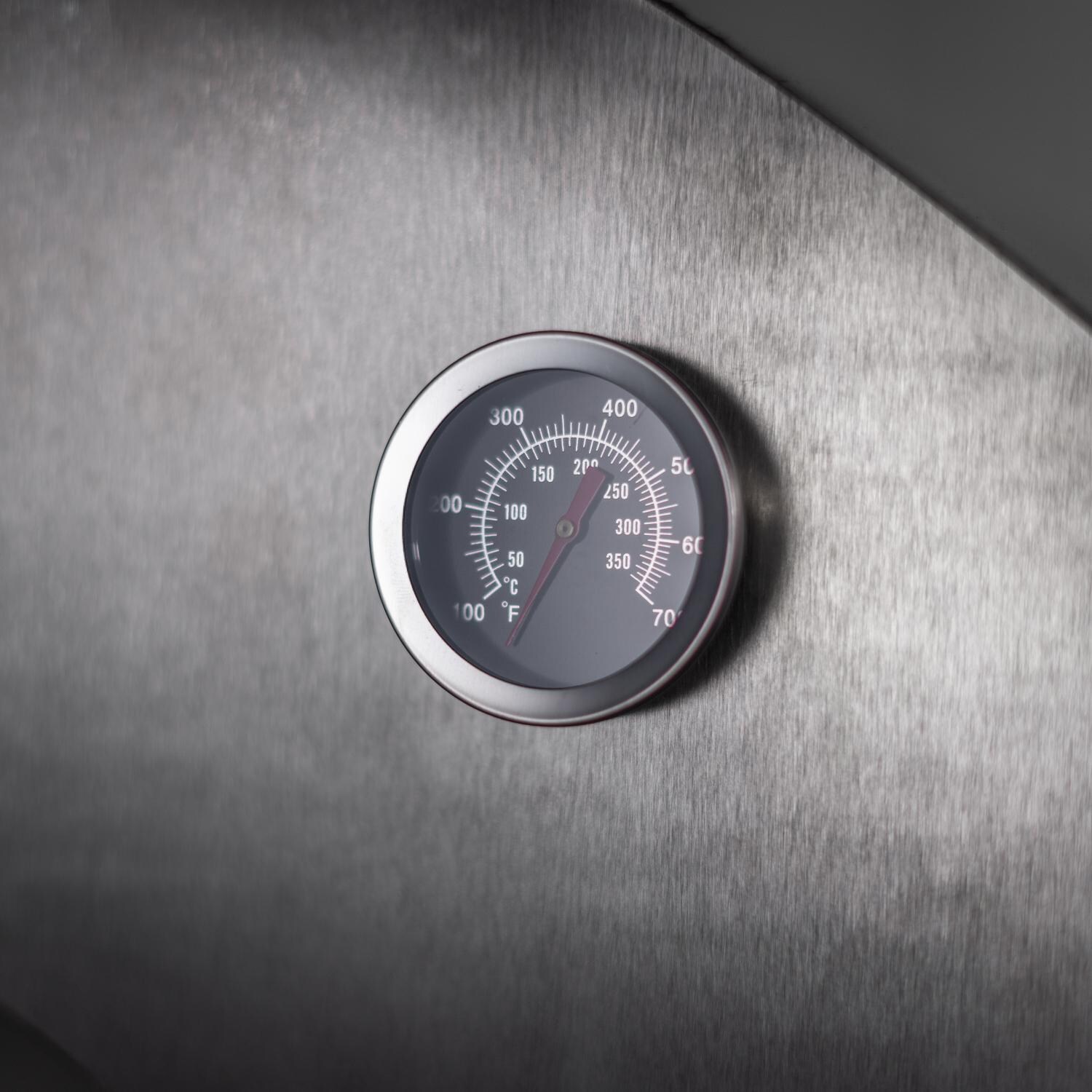 Nuke Pizzero Wood Fired Pizza Oven - OVENCT801 - Pizzero Pizza Oven Analog Thermometer thumbnail