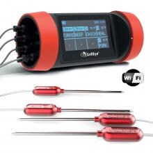 GrillEye PRO+ Wireless Grilling & Smoker Thermometer w/ 4 Probes image