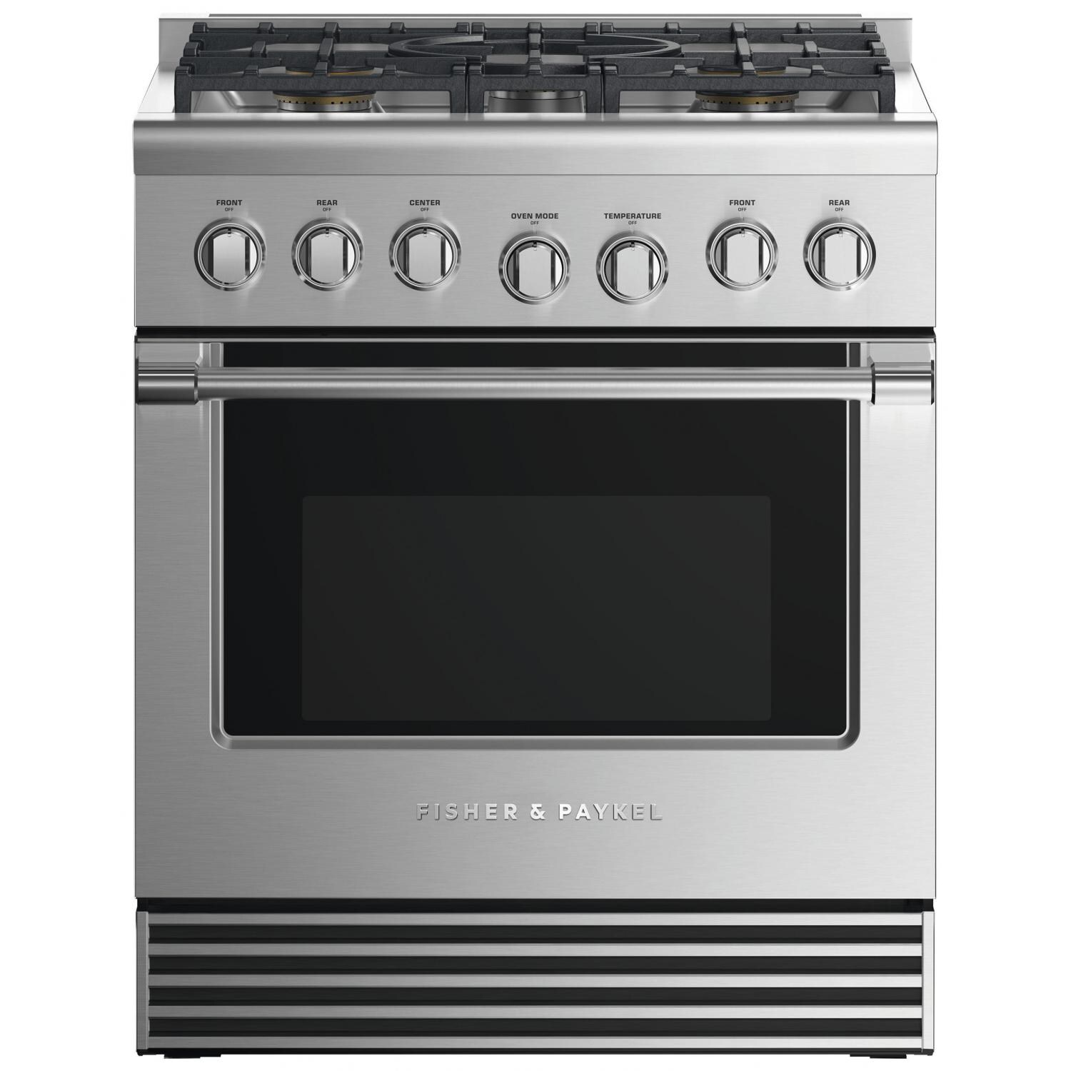Fisher Paykel Professional 30-Inch 5-Burner Dual-Fuel Propane Gas Range - RDV2-305L N thumbnail