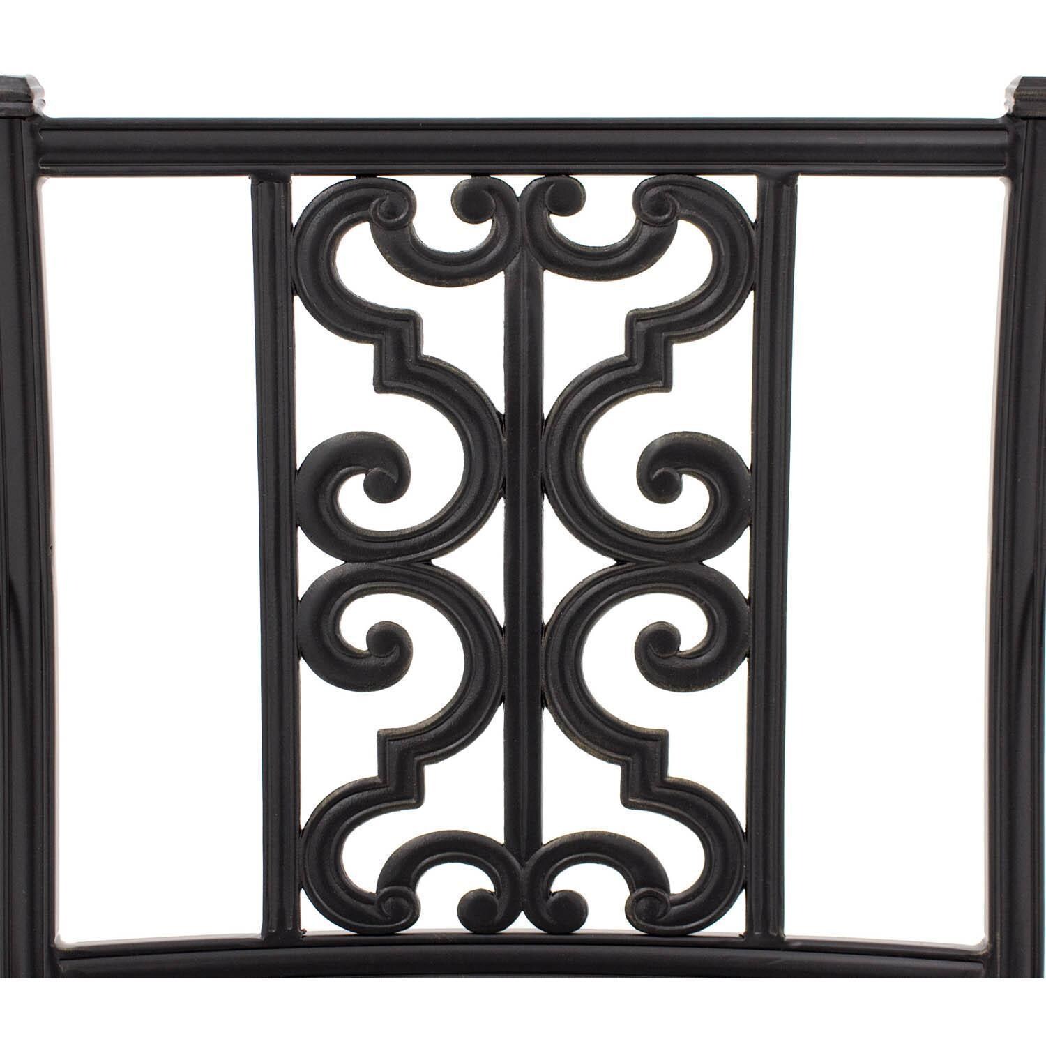 Bocage Cast Aluminum Seating - Back Pattern Detail thumbnail