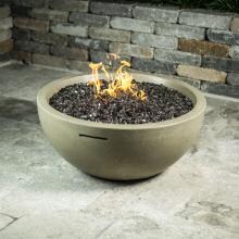 American Fyre Designs 36-Inch Natural Gas Fire Bowl - Cafe Blanco image