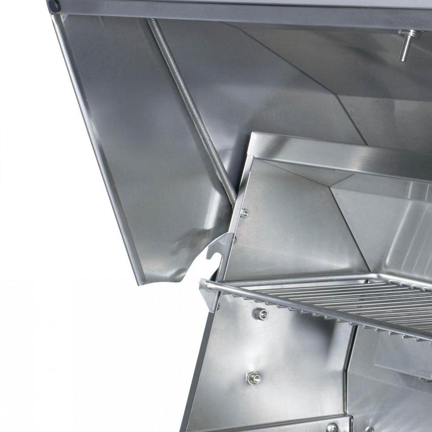 Lynx Sedona 42 Inch Natural Gas Grill On Cart w/ Rotisserie, One ProSear, & Two SS Tube Burners - Hood Assist - Detail thumbnail