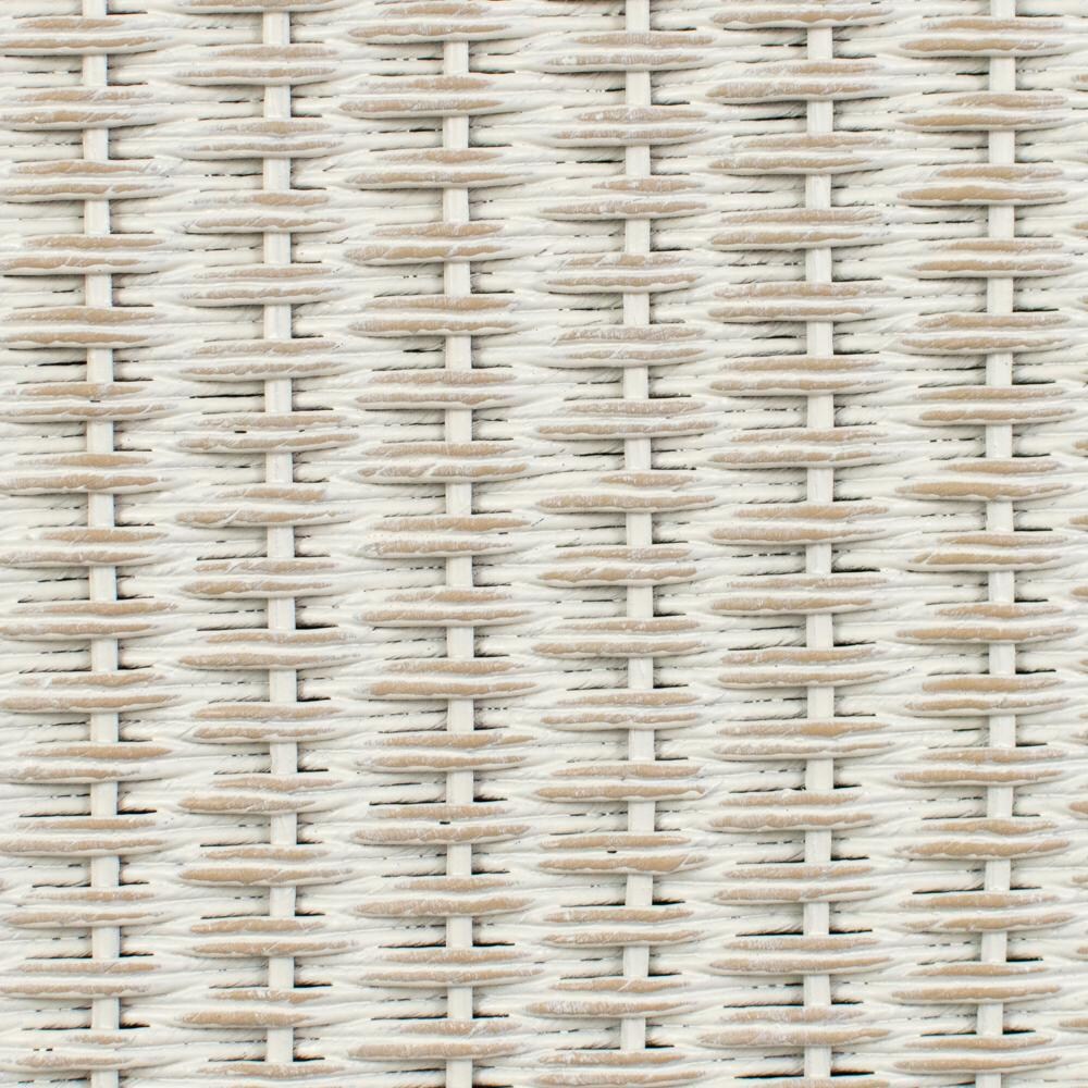 Lloyd Flanders Reflections 3-Piece Seating Set W/ Lounge Chairs in Antique White Finish - Frame Swatch thumbnail