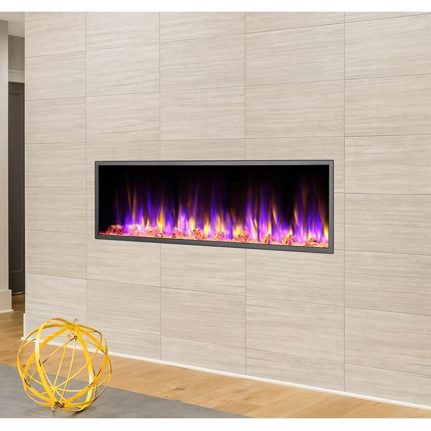 Dynasty DY-BEF57 Harmony Series 57-Inch Built-In Electric Fireplace - In Wall thumbnail