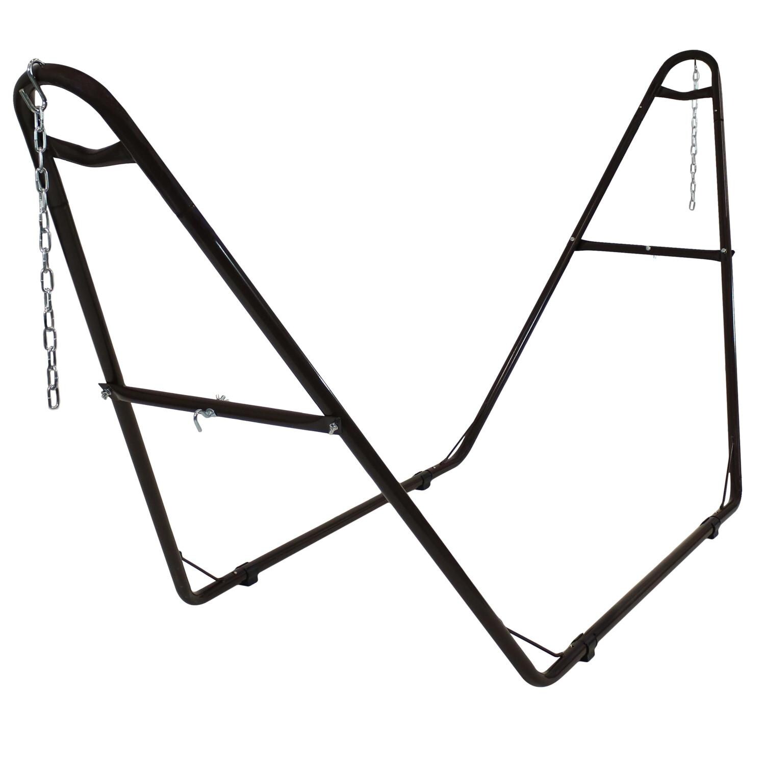Sunnydaze Decor Steel Universal Multi-Use Hammock Stand - Bronze - HH-MHS-BRONZE image