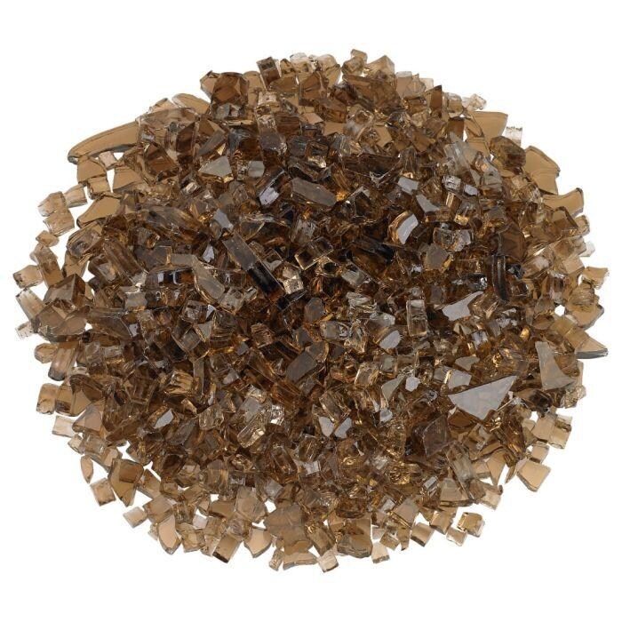 BBQGuys Signature AFF-COP-10 1/4-Inch Copper Fire Glass - Top View thumbnail