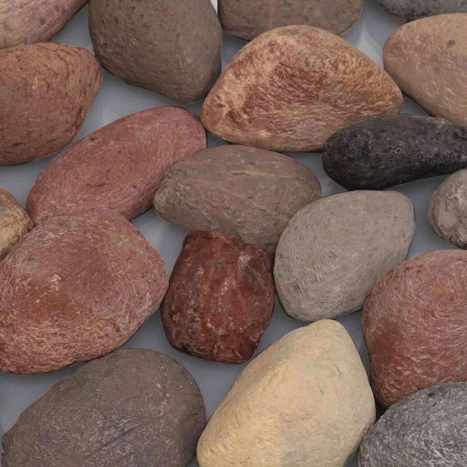 White Mountain Hearth By Empire Decorative Fire Rocks - Medium Assortment thumbnail