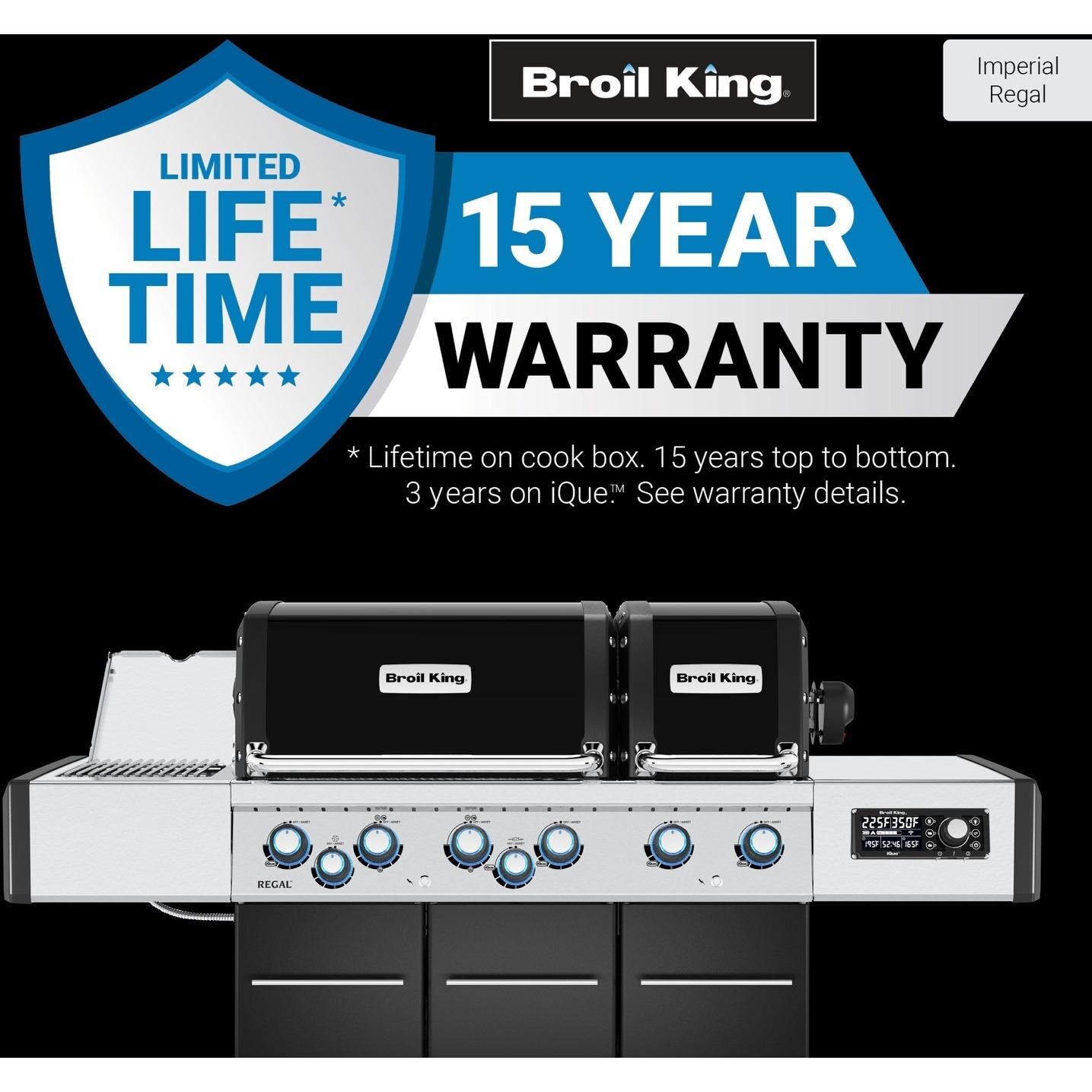 Broil King 689244 Regal Q 690 Pro IR Propane Grill - 15-Year Warranty - Detail thumbnail