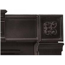 Napoleon Arched Cast Iron Fireplace Surround - Black image