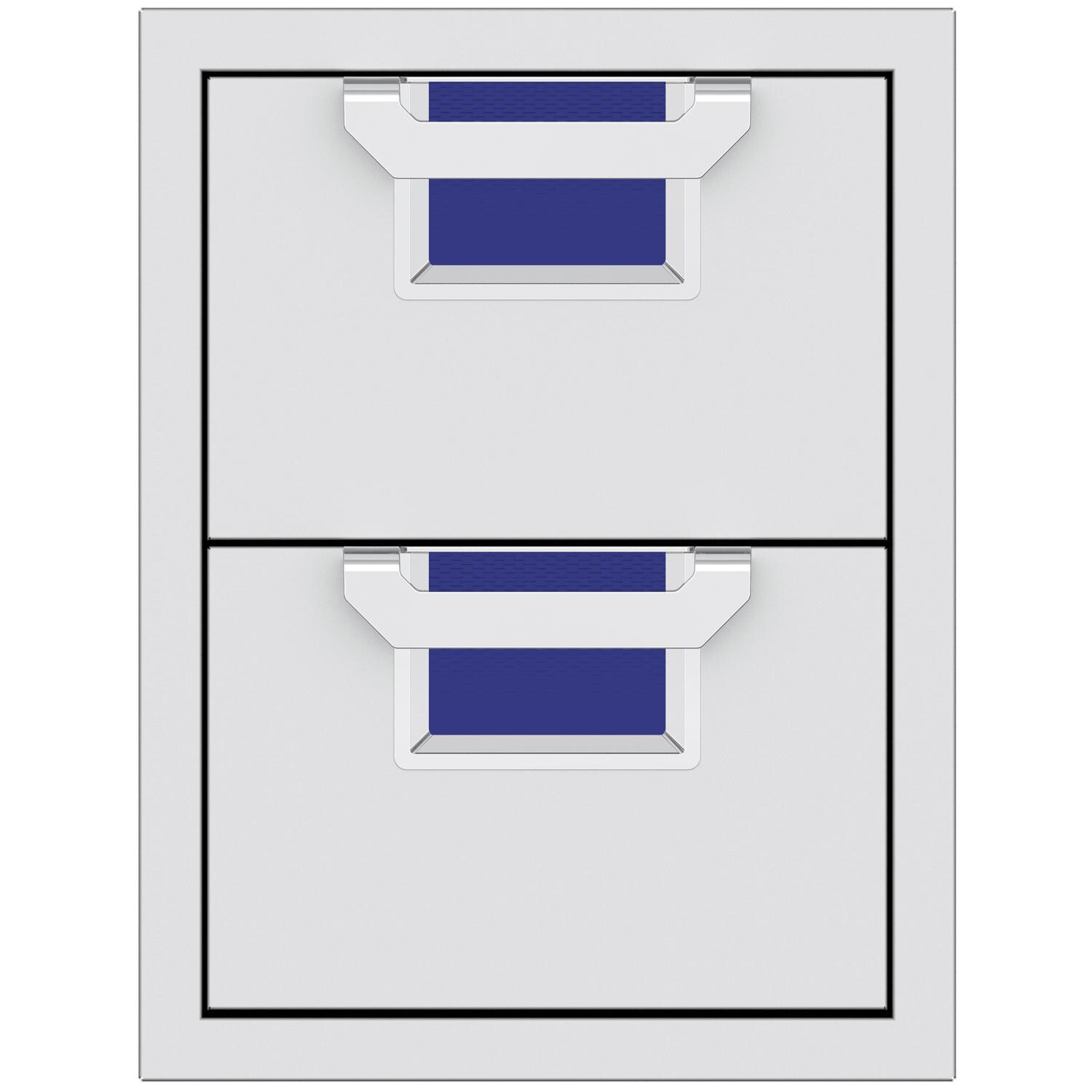 Aspire By Hestan 16-Inch Double Storage Drawers - Prince - AEDR16-BU thumbnail