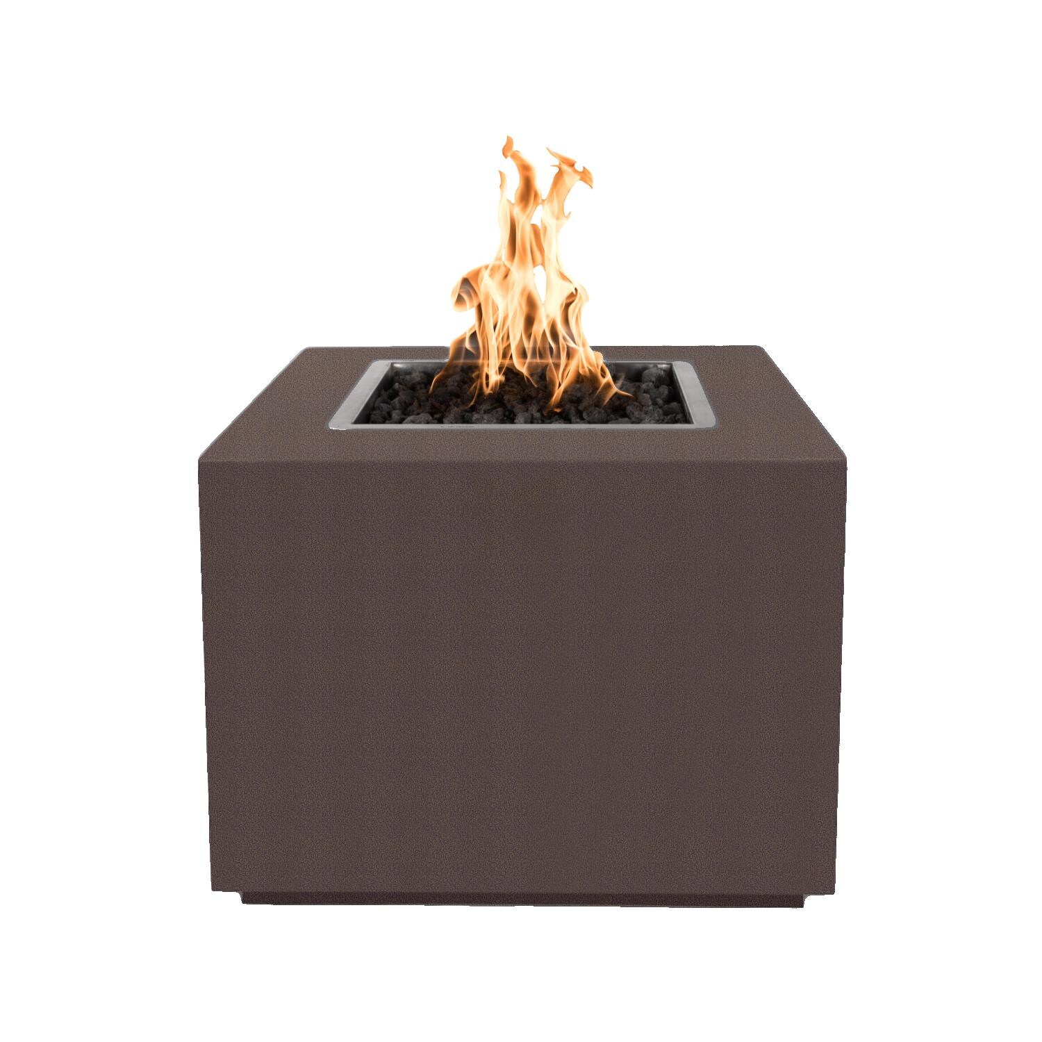 Forma Square Copper Vein Powder Coated Steel Fire Pit thumbnail