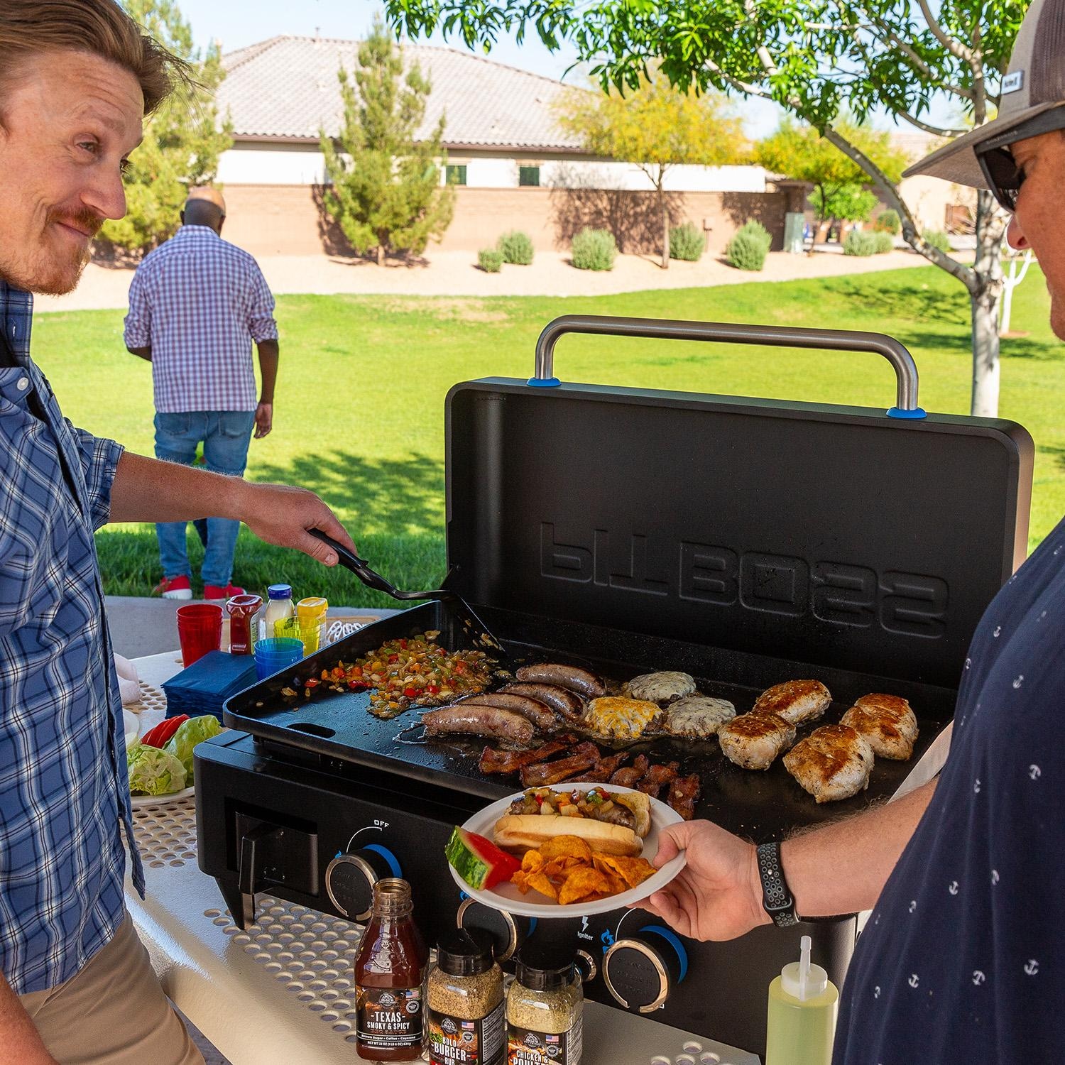 Www Alhudapk Texas Nimbus Burner Gas Bbq Lazy Dog Seared Tuna