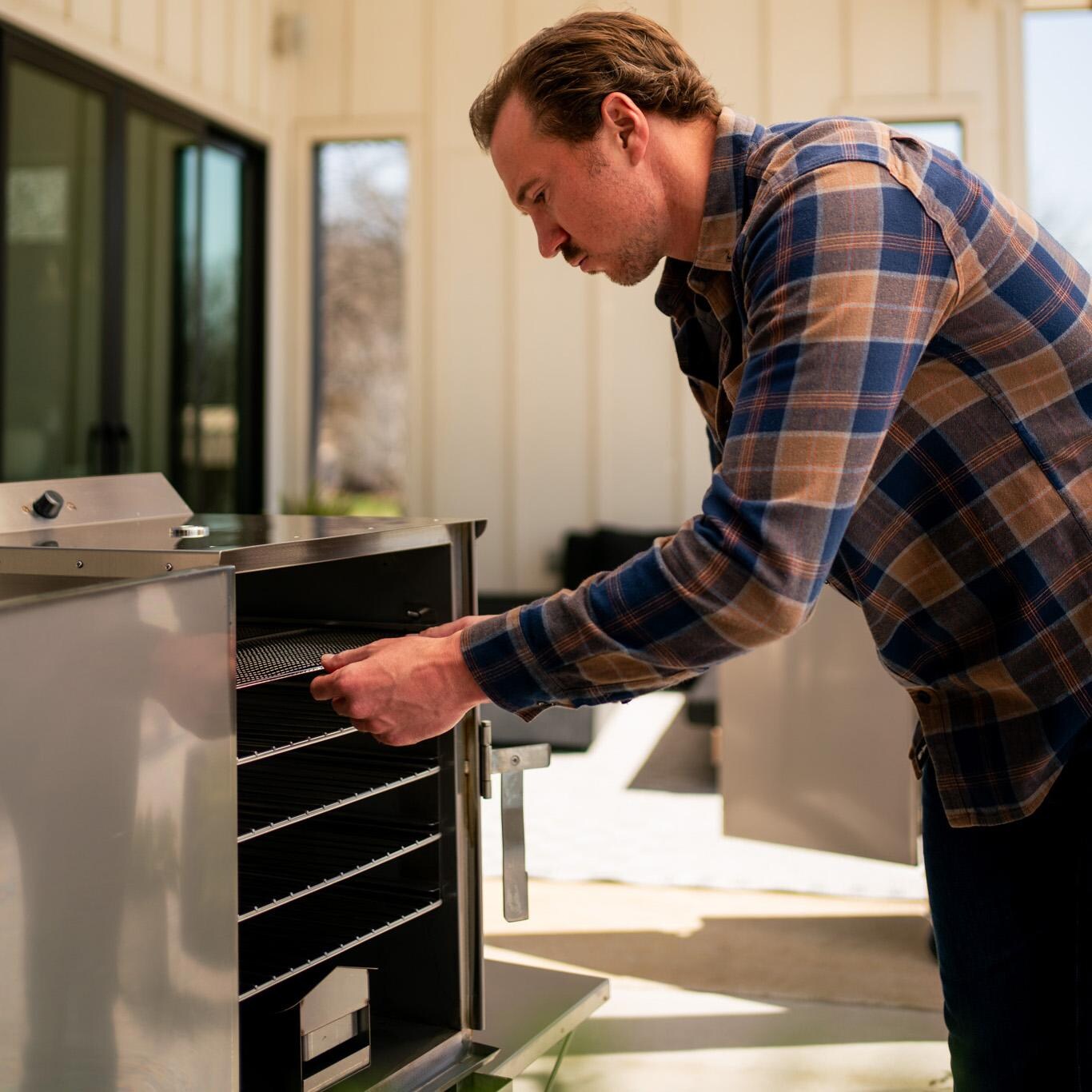 Smokin Tex 1400 The OG Legacy Series Electric Smoker - Lifestyle thumbnail