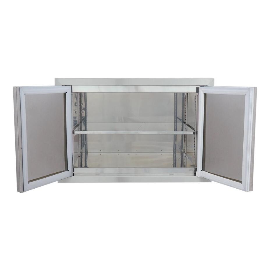 RCS VDP1 Valiant Stainless Steel Fully Enclosed Dry Pantry - Wide Open Doors thumbnail