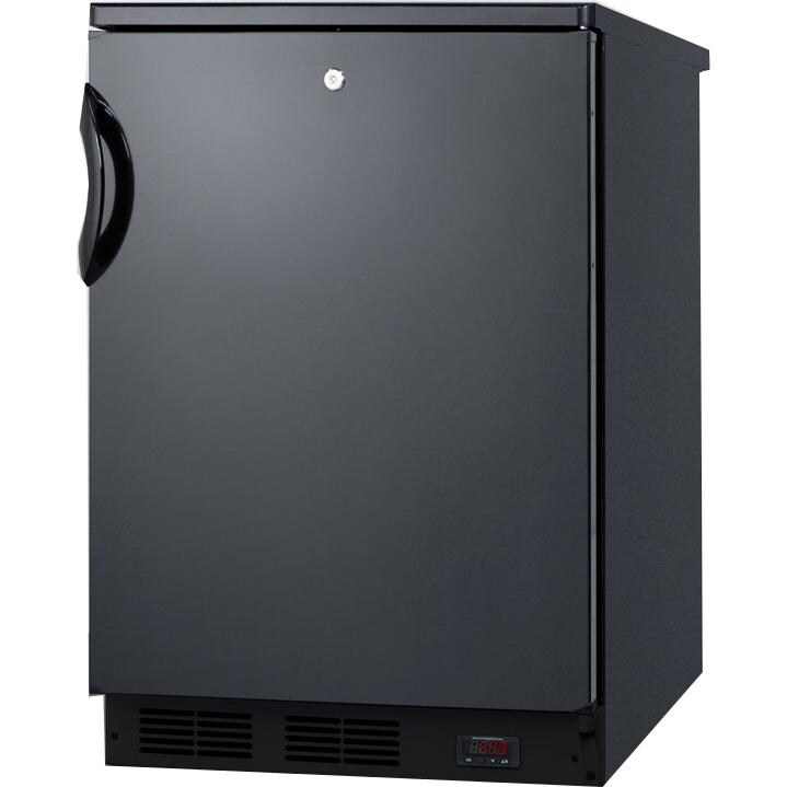 Summit 5.5 Cu. Ft. Built-In / Freestanding Commercial Rated Pub Cellar - FF7LBLBIPUB - Angle View thumbnail