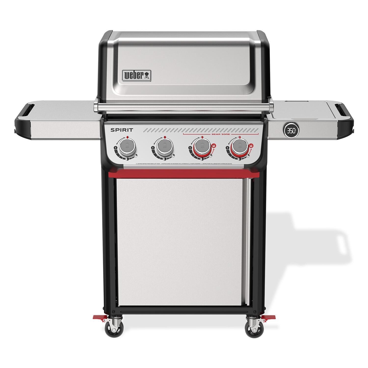 Weber Spirit SP-425 4 Burner Propane Grill - Stainless Steel - 1501056 - Front - White Background thumbnail