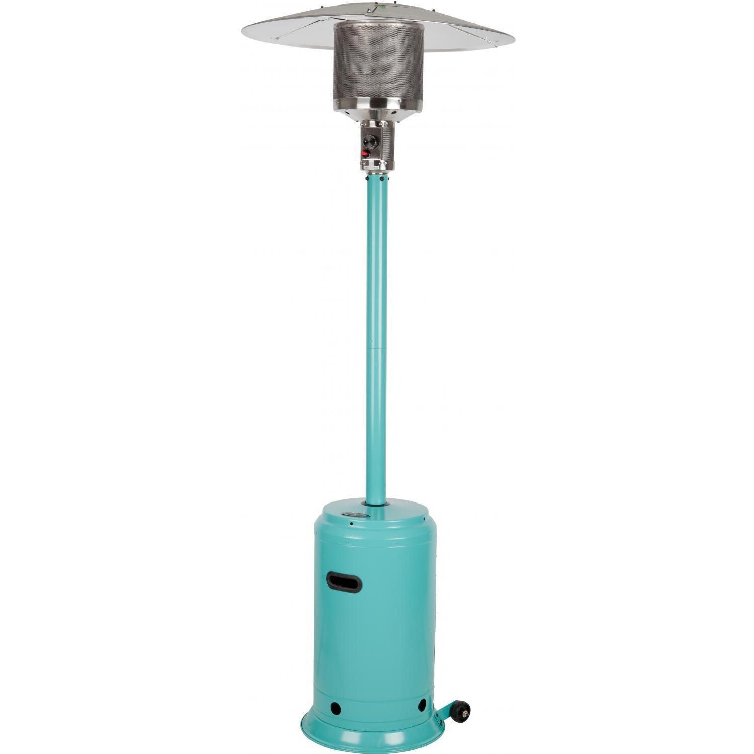 Ultimate Patio 46,000 BTU Propane Gas Patio Heater - Aqua Blue - 61130