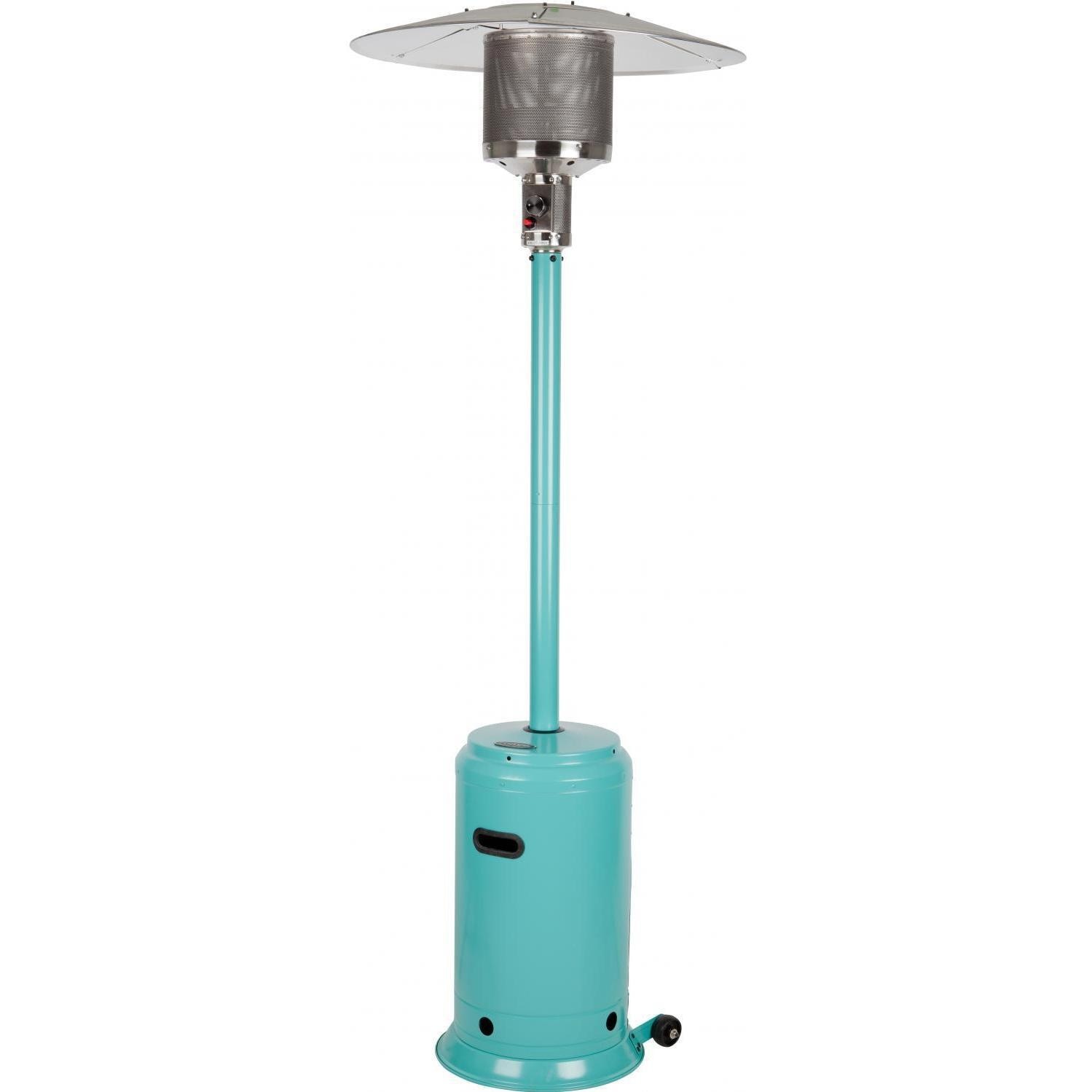 Ultimate Patio 46,000 BTU Propane Gas Patio Heater - Aqua Blue - 61130