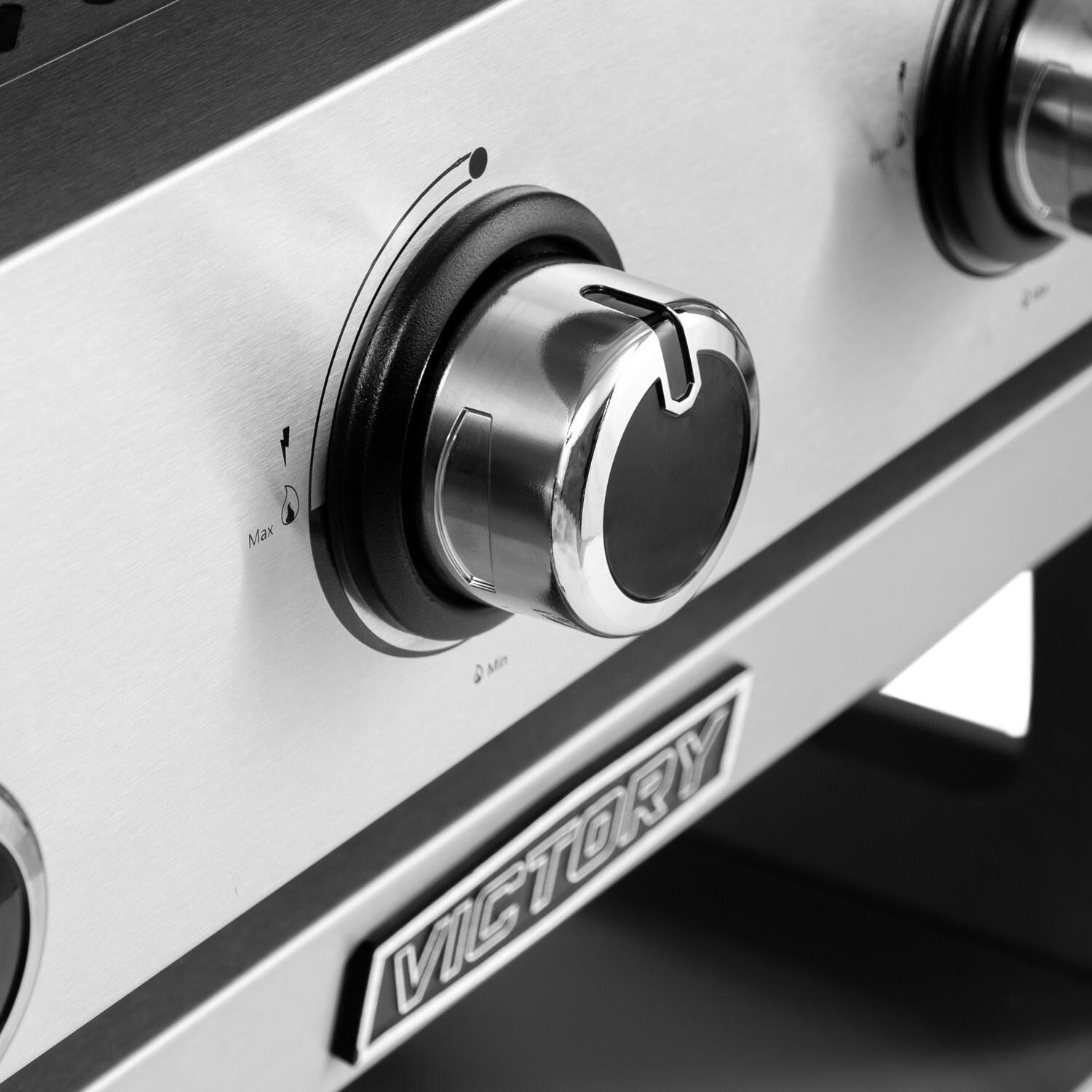 Victory - VCT-G4B-LP - 36-Inch 4-Burner Propane Gas Griddle - Control Knob thumbnail