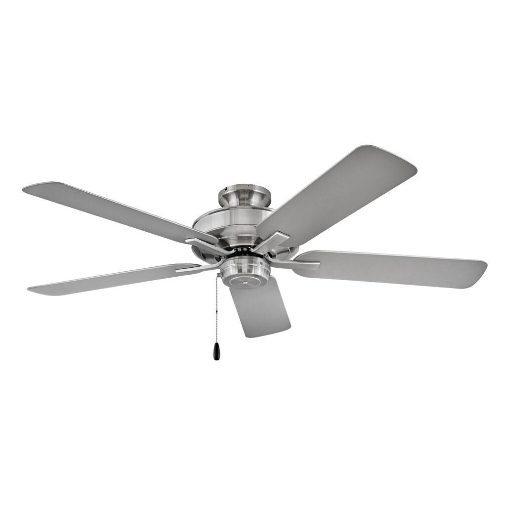 Hinkley Lighting 903352FBN-NWA Metro Wet 52 Inch Ceiling Fan - Brushed Nickel - Shown Without Downrod Installed thumbnail