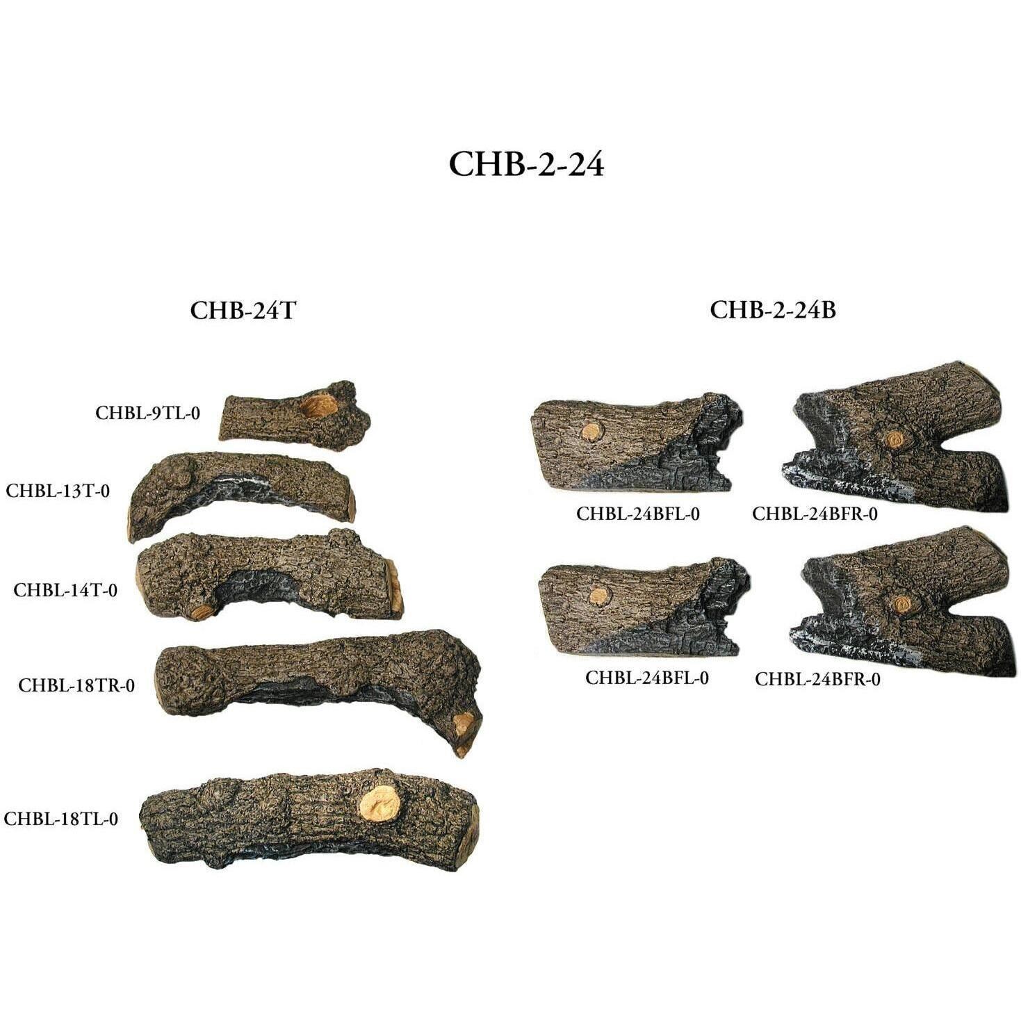 Peterson Charred Royal English Oak Branches 24-Inches thumbnail