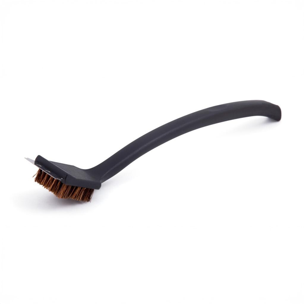 GrillPro Palmyra Grill Brush w/ 17-in Long Handle - 77398 - Back - White Background thumbnail