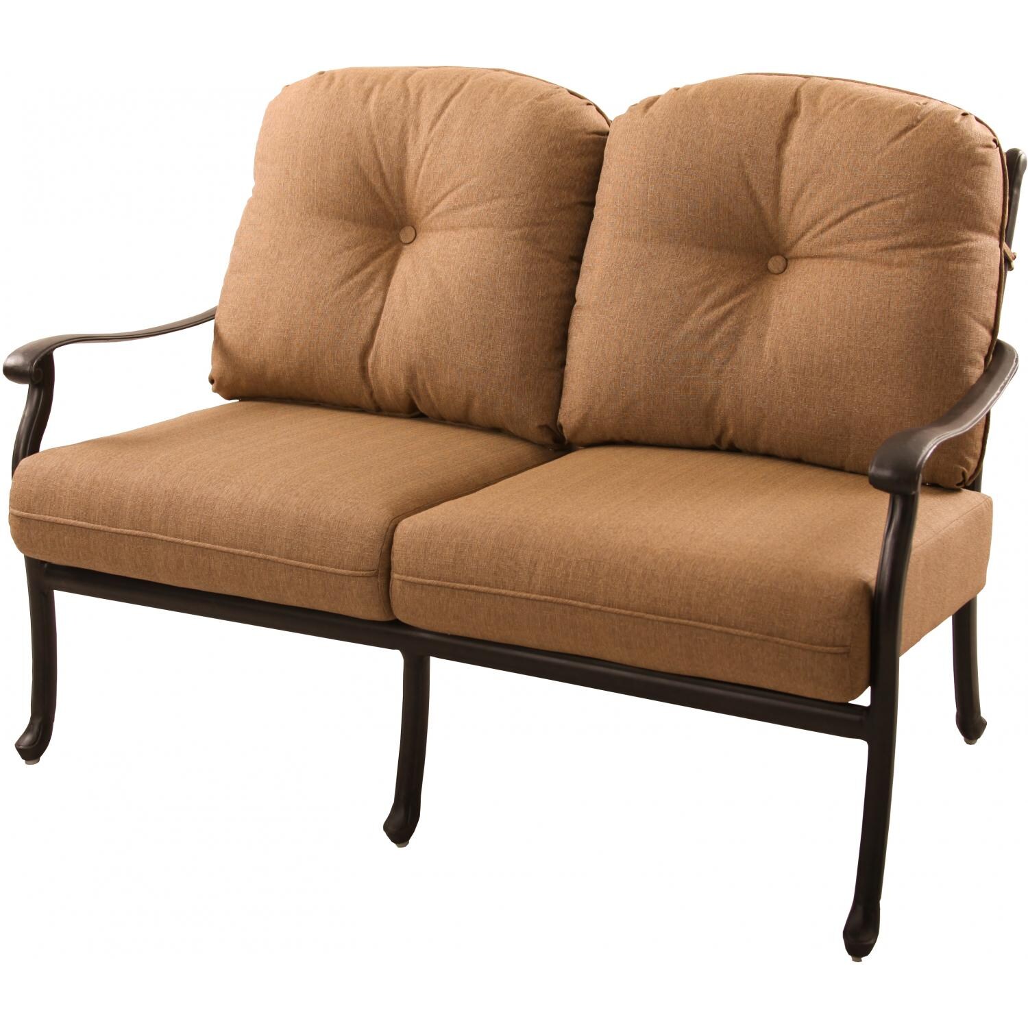 Darlee Sedona Cast Aluminum Loveseat thumbnail