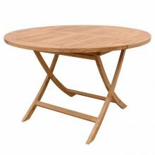 Anderson Teak Bahama 47 X 47 Inch Teak Folding Patio Dining Table