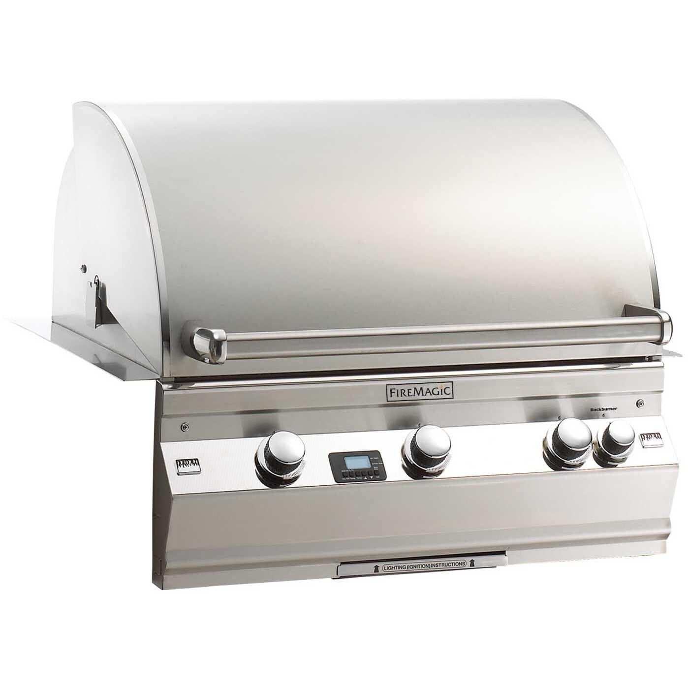 Fire Magic Aurora A660 Gas Built In Grill With One Infrared Burner And Rotisserie thumbnail