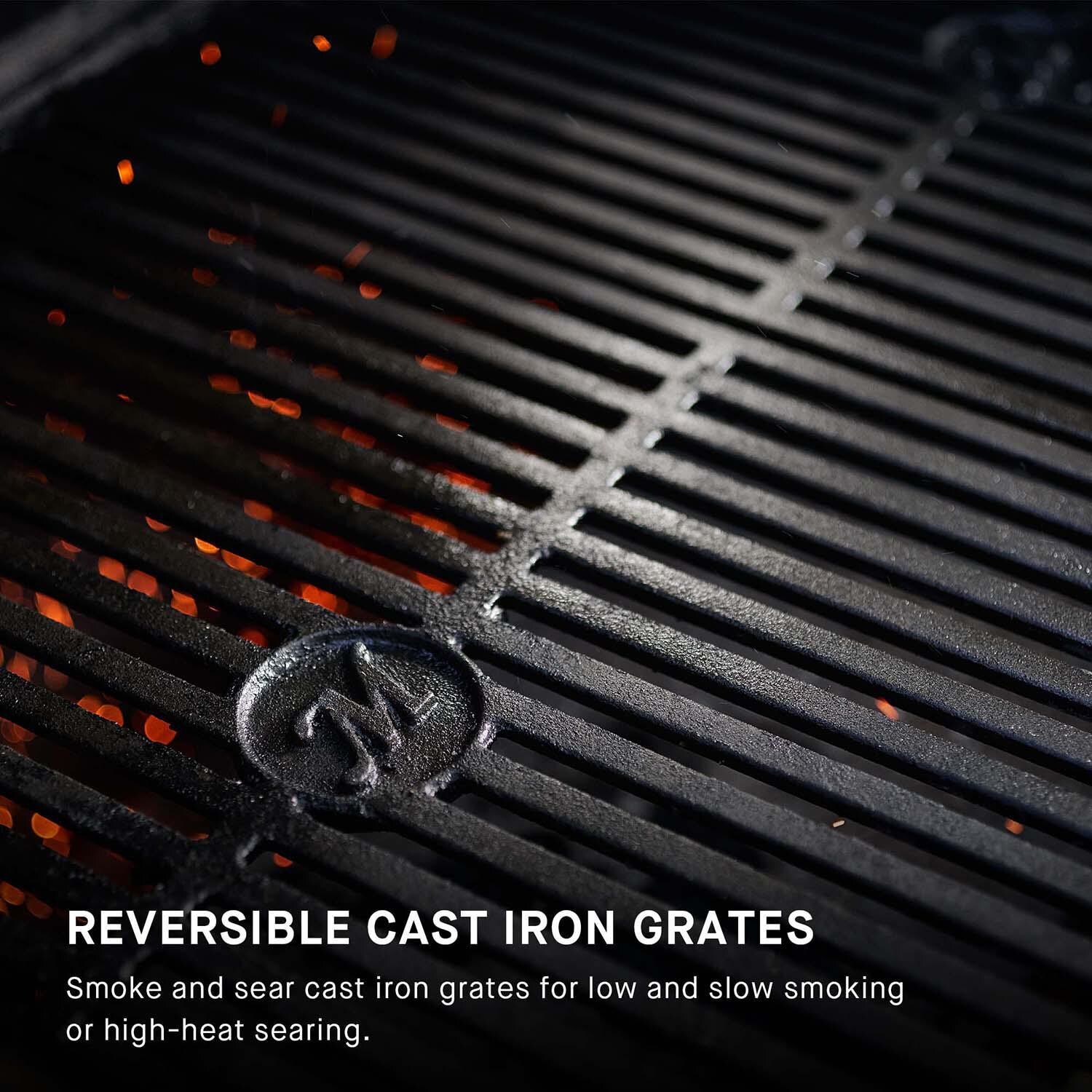 Masterbuilt MB20040221 Gravity Series 800 Digital Charcoal Griddle + Grill + Smoker - Reversible Cast Iron Grate thumbnail